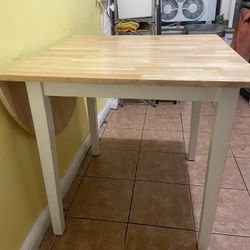 Small Wood Kitchen Table