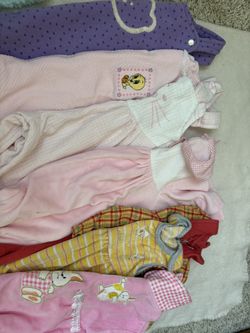15 Pc Bundle Baby Clothes 6-9 M Girls Preowned