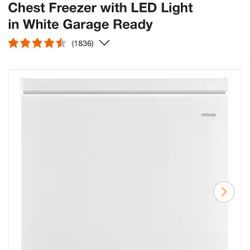 Vassani Freezer Chest