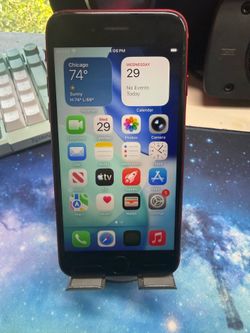 Apple iphone Se 2nd generation 128gb Red Unlocked 1494