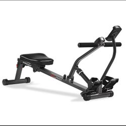 New Other Sunny Health & Fitness Compact Rowing Machine With Bluetooth