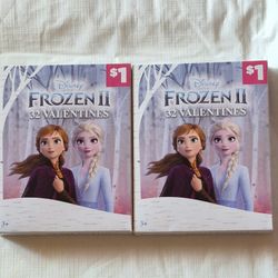 Valentine Cards Set Of ( 2 ) Frozen 11 