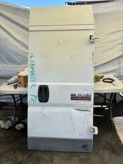 2016 Dodge Ram Promaster Right Back Door