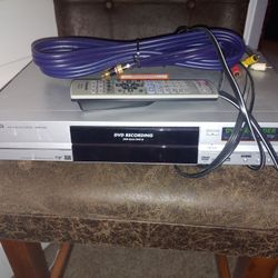 Panasonic DVD Player As Well As Recorder
