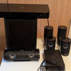 Samsung 8-piece Home Theater System With Blu-ray DVD, Surround Sound And Subwoofer