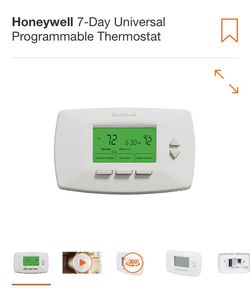 HONEYWELL 7 DAYS UNIVERSAL PROGRAMMABLE THERMOSTATS