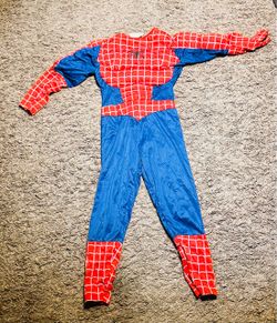 Spider-Man Kids Halloween Costume Jumpsuit size 7-10