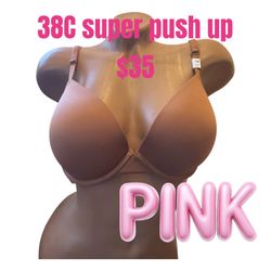 PINK BRA 38C DOUBLE PUSH UP ❤️❤️