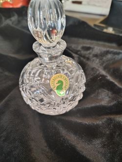 vintage New Waterford Crystal perfume bottle