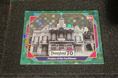 Topps Disneyland 70th Pirates of the Caribbean Trading Card