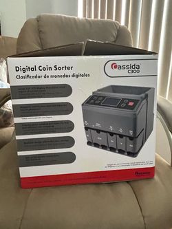 Cassida c300 digital coin sorter