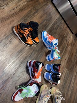 Variety Of Sneakers