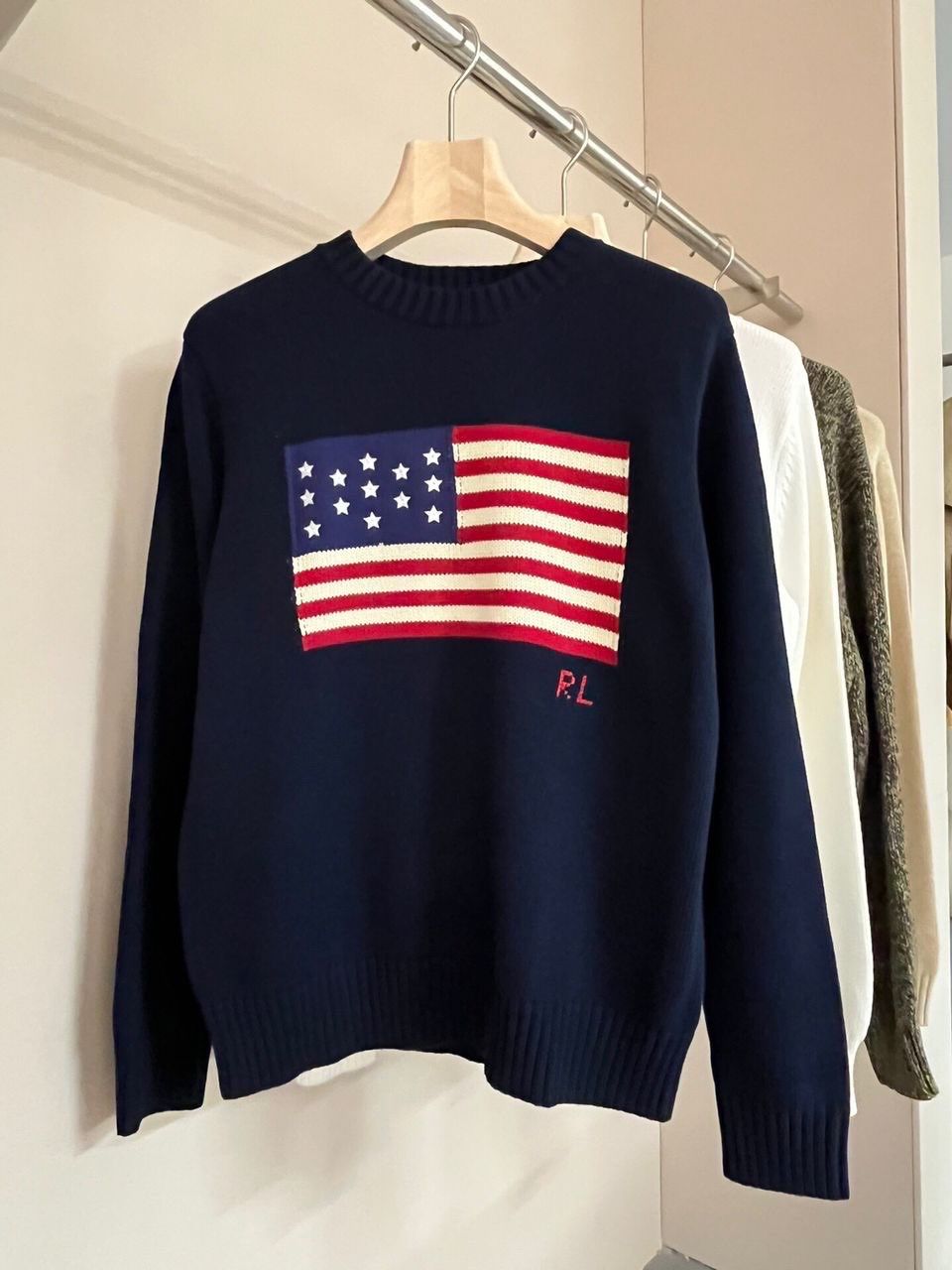 Men’s Polo Ralph Lauren American Flag Sweater