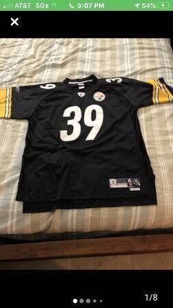 NEW PITTSBURGH STEELERS JERSEYS 39 Parker XL ADULT 86 Ward XL ADULT 43 Polamalu XL YOUTH $20 each