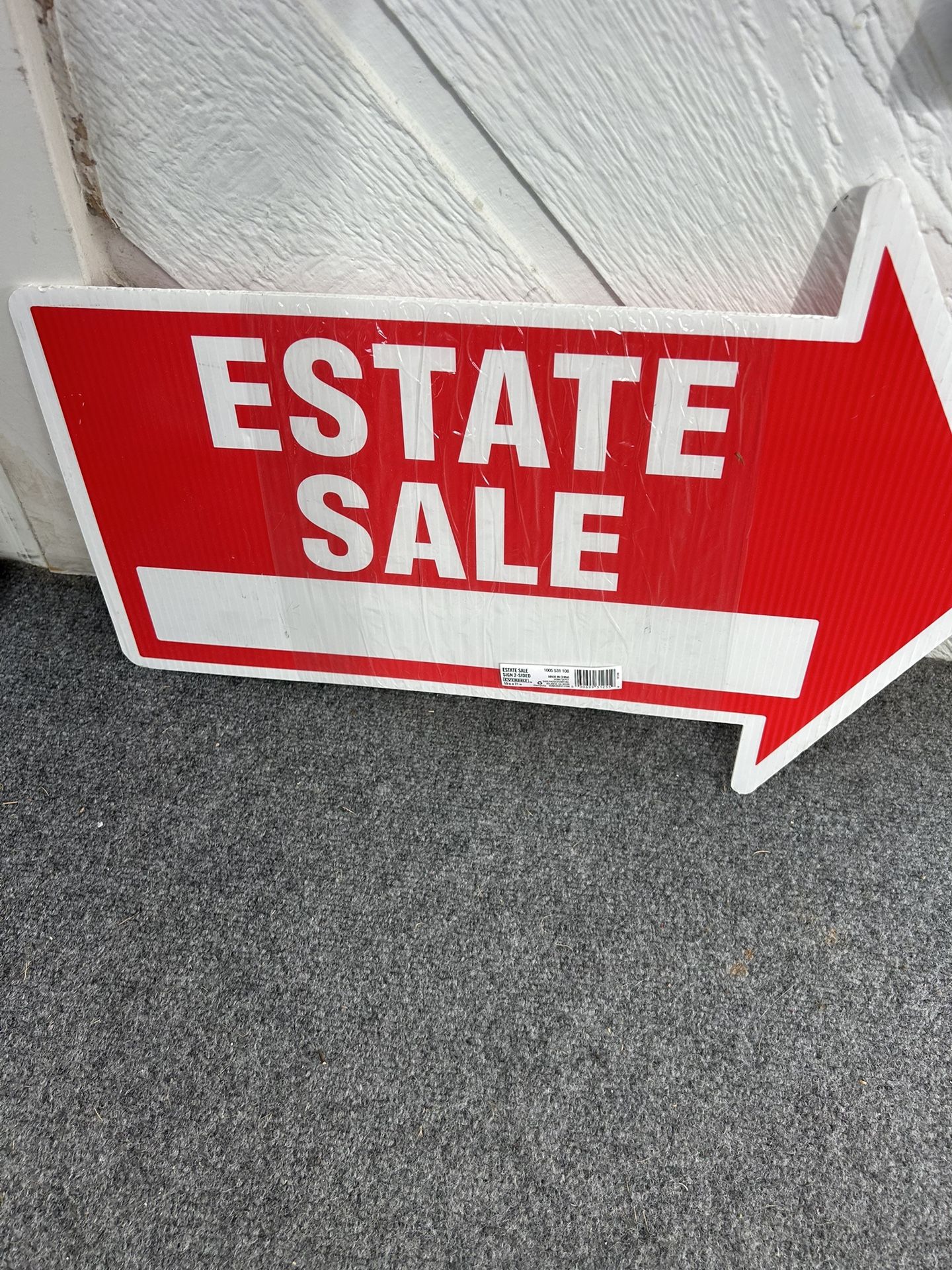 Sign For Your Estate Sale