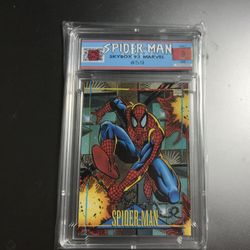 Spider Man  93 Sky Box Graded 