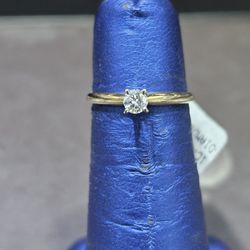 14kt YG Diamond Ring. (C-5) SIZE 5. ASK FOR RYAN. #10(contact info removed)