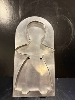 Large Vintage Tin Gingerbread Girl Cookie Cutter