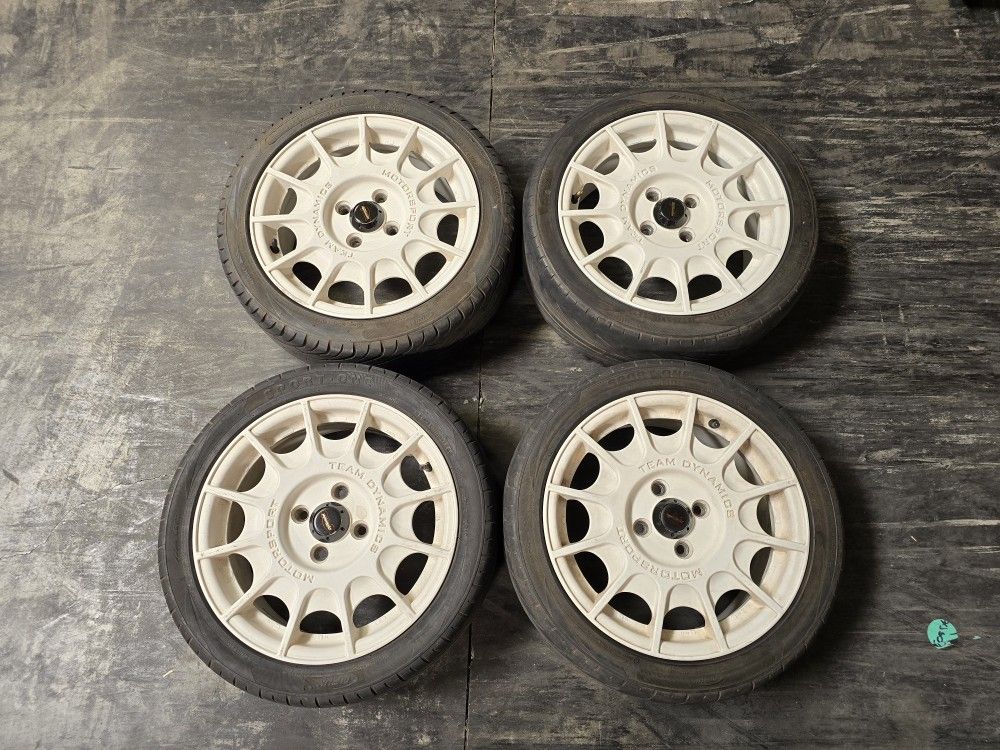 Team Dynamics Pro Rally 1 Anthracite Wheels