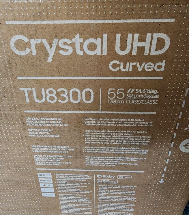 TV SAMSUNG CURVED 55"