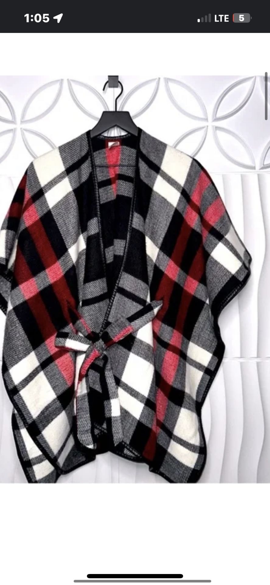 Shrug Wrap Poncho