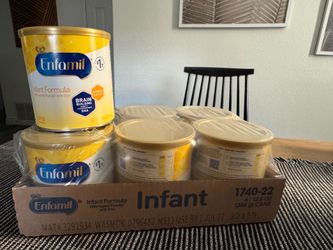 Enfamil formula 7 cans