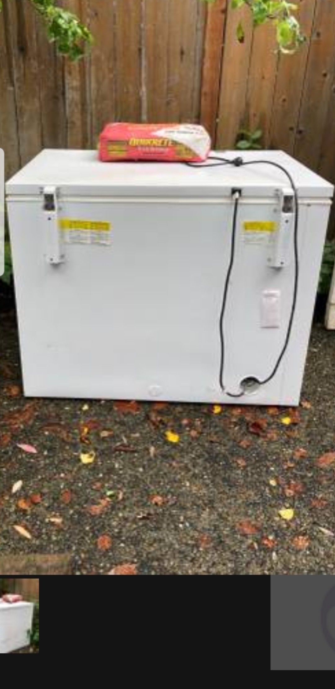 Frigidaire heavy duty commercial freezer