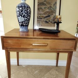Vintage Mid Century Vanity / writing table / console / bedside table / Nightstand 