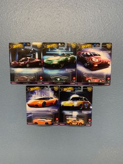 Hot Wheels Premium Car Culture Exotic Envy 5-Pack