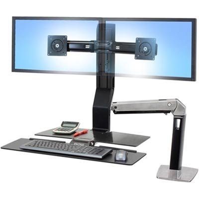 Ergotron® WorkFit-A Dual Monitor Stand + Free Extras (Retail Price: $559)