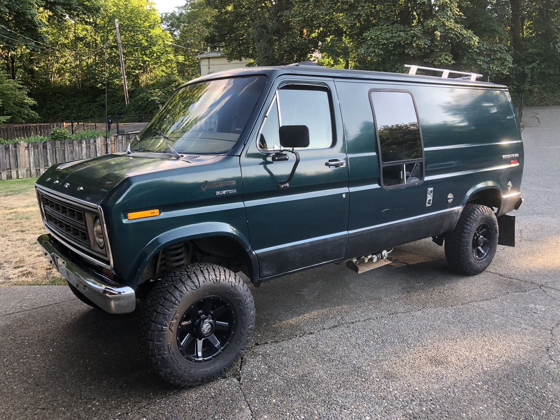 78 Ford 4x4 E250 Quadravan