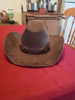 Brown  Cowboy hat