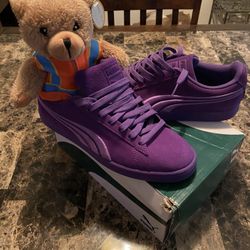 Metallic Purple Pumas