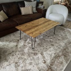 Hand Made Cedar Hairpin Coffee Table 