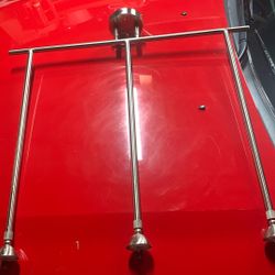 Light Fixture. 32’ Wide, 28’ Heighth And The Lights Extend Down A