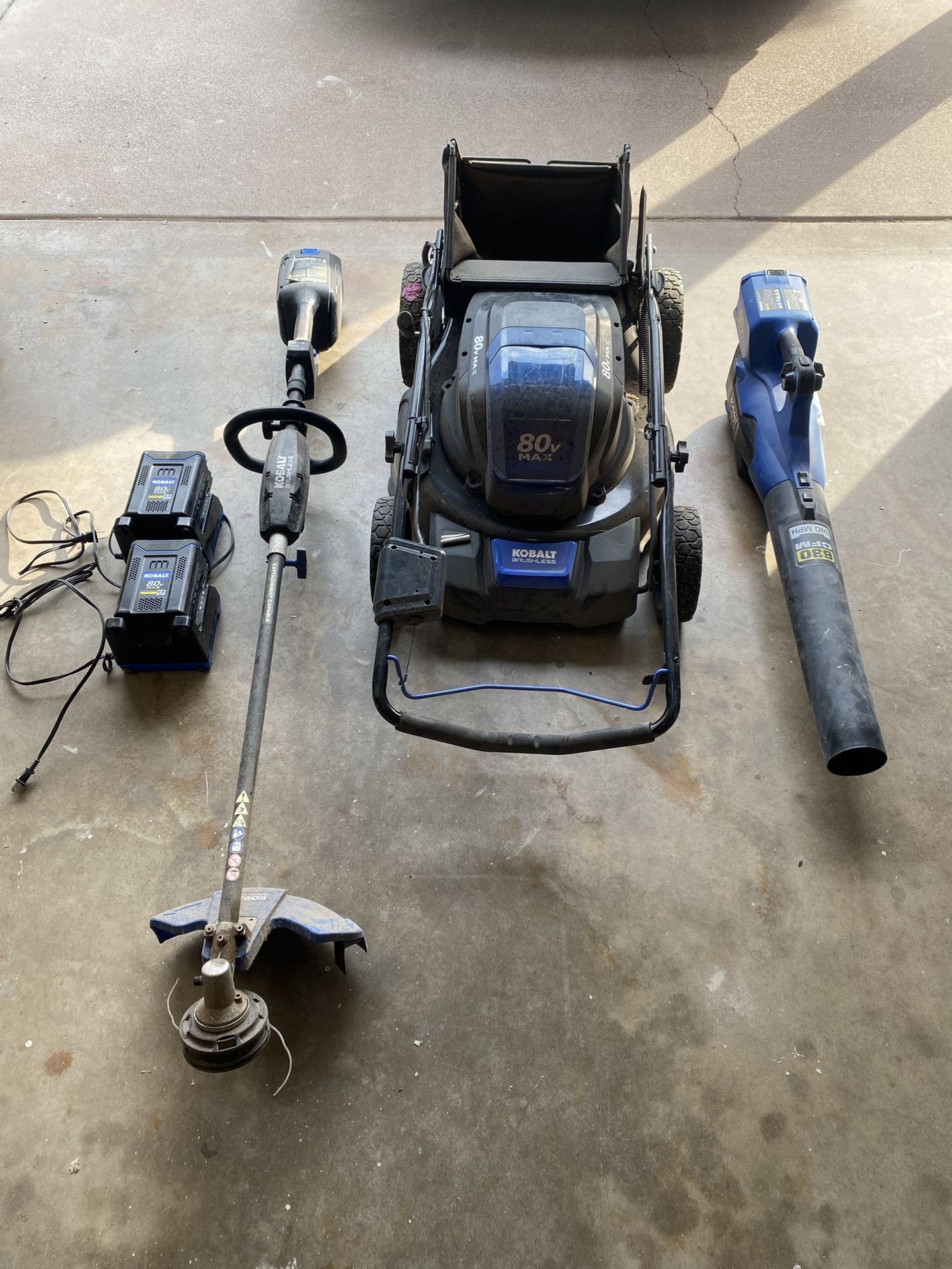 Kobalt 80v Lawn Kit