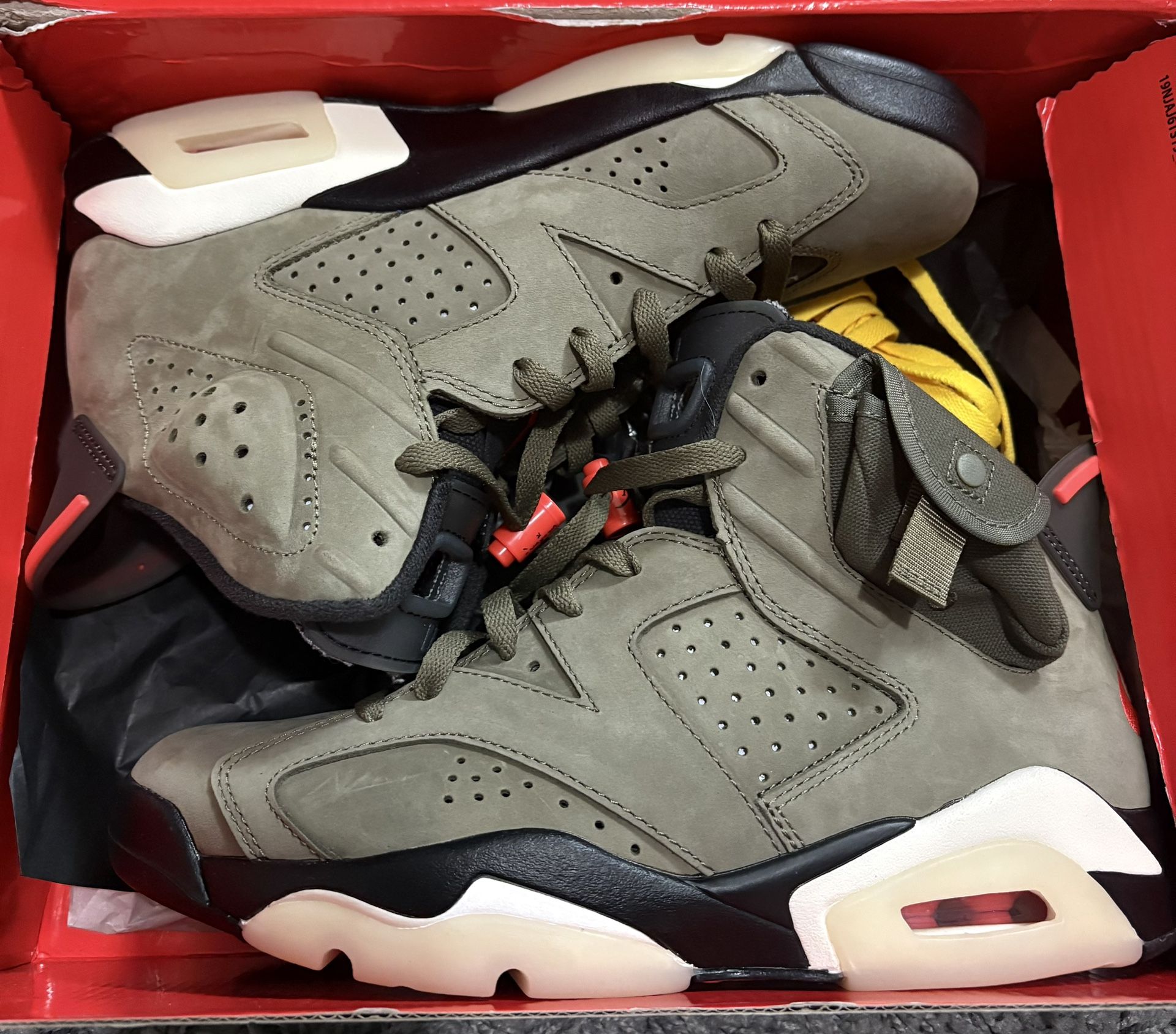 Jordan 6 Travis Scott Olive