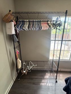 Heavy duty clothing rack