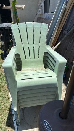 Back yard chairs