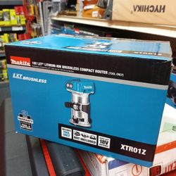 MAKITA 18V LXT LITHIUM-ION BRUSHLESS COMPACT ROUTER (TOOL ONLY)