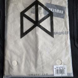 Raw Gear LA Men’s Cap Sleeve Cutoff Tank Top Shirt Size XS Tan Muscle Shirt