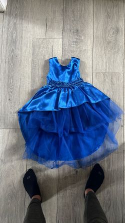 Blue 2 Year Old Toddler Dress
