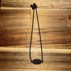Kendra Scott Black Stone Bracelet