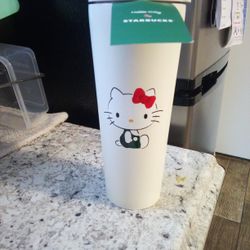 Limited Edition "Hello Kitty" Starbucks Tumbler 