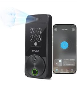Lockly Visage Zeno Smart Lock - Facial Recognition & Fingerprint Deadbolt