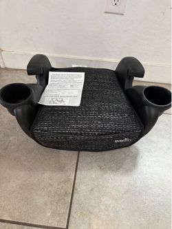 Evenflo GoTime No Back Booster Car Seat (Static Black)