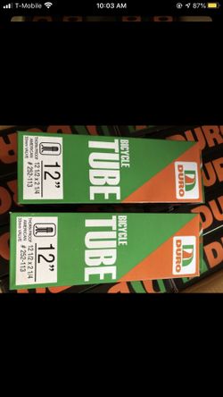 BRAND NEW HEAVY DUTY THORN PROOF TUBES