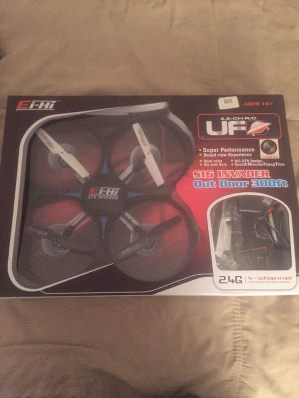 New Ei/Hi S16 Invader Drone w/camera