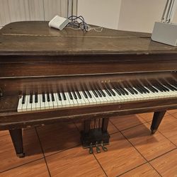B K Settergren Baby Grand Piano