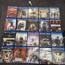 42x PS4 Games ‼️